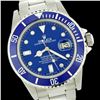Image 1 : Rolex Men's Submariner, QuickSet, Diam Dial w/ Rotatable Blue Insert Bezel - REF-649X3A