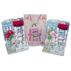 Valentines (3): Boy & Girl in Garden,...