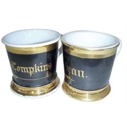 Shaving mugs (2): Harry Thompkins-Lim...