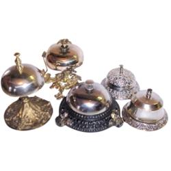 Hotel call bells (5): 3 CI, 1 cast br...