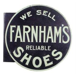 Farnham's Shoes double-sided flange s...