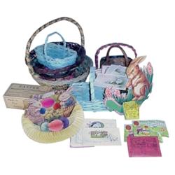 Easter decorations: 8 old children's ...