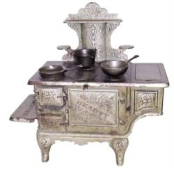 Child's CI stove-Beauty Range, origin...