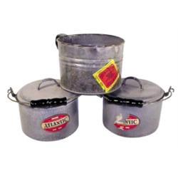 Gray granite berry buckets (2) & gray...