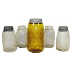 Amber Mason Swastika quart fruit jar ...