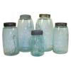 Image 1 : Mason fruit jars (5): 2-2 qt. jars-18...