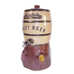Hunter's Root Beer syrup dispenser, m...