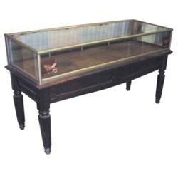 German silver slant top gum & candy d...