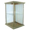 Image 1 : German silver countertop display case...