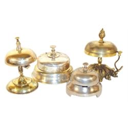 Hotel bells (4): bicycle lever type, ...