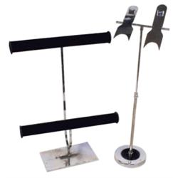 Metal shoe display stand, c.1930's, a...