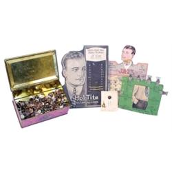 Men's collar & cuff displays: Hol-Tit...