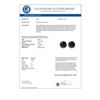 Image 3 : 1.61 CTW Fancy Black VS Diamond Solitaire Stud Earrings 10K White Gold - REF-36M2F - 36612