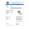Image 3 : 2.03 CTW Certified H-SI/I Quality Diamond Solitaire Engagement Ring 10K Yellow Gold - REF-615X2R - 3