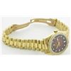 Image 3 : Rolex Men's 18K Yellow President, QuickSet, Diamond Dial & Diamond Bezel - REF-1391W7H