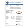 Image 3 : 23.5 CTW Ruby & VS/SI Certified Diamond Eternity Bracelet 10K Yellow Gold - REF-143A6V - 29376