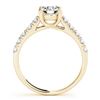 Image 2 : 2.1 CTW Certified VS/SI Diamond Solitaire Ring 18K Yellow Gold - REF-588X6R - 28136