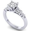 Image 2 : 1.69 CTW Certified VS/SI Diamond Solitaire Ring 14K White Gold - REF-392M7F - 30393