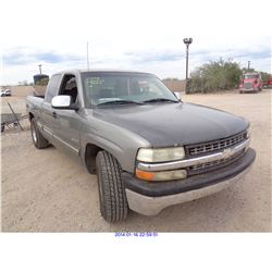 2001 - CHEVROLET SILVERADO 1500