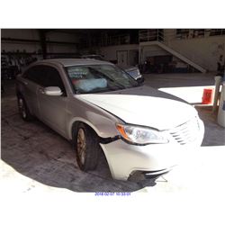 2012 - CHRYSLER 200//DISMANTLE TITLE