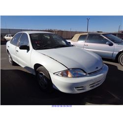 2001 - CHEVROLET CAVALIER