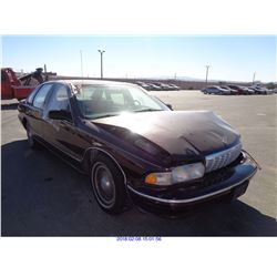 1995 - CHEVROLET CAPRICE// DISMANTLE TITLE ONLY