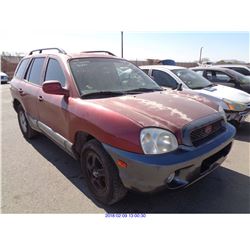 2003 - HYUNDAI SANTA FE