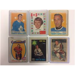 VINTAGE HOCKEY CARD LOT (1950-70'S)