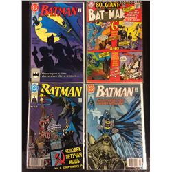 BATMAN COMIC BOOK LOT (#461, 193, 445, 444)