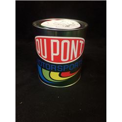 Collectible DuPont Paint Can Tin w/ 1:64 Diecast Car