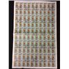 Image 1 : LARGE UNCUT SHEET OF TANZANIA LION FISH STAMPS (RARE)
