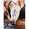 Image 2 : BOB FELLER AUTOGRAPHED 8" X 10" FRAMED PHOTO W/ AUTO BASEBALL CARD INCLUDES (COA)