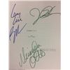Image 2 : CASHMERE MAFIA BY KEVIN WADE REVISED DRAFT AUTOGRAPHED BY (LUCY LIU. MIRANDA OTTO