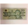 Image 1 : 1991 CANADIAN TWENTY DOLLAR BANK NOTE