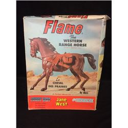 Marx Toys Johnny West Series Flame The Western Range Horse In Box