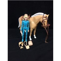 1960'S JOHNNY WEST ACTION FIGURES W/ ACCESSORIES