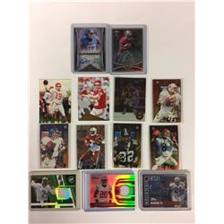 FOOTBALL TRADING CARDS LOT (SOME AUTO, SOME JERSEY)