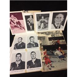 VINTAGE HOCKEY PHOTO'S LOT