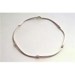 LAPPONIA, Helsinki - Collier, - Silber. Leicht gebogene Glieder in stilisierter Schlangenform...