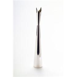 CHRISTOFLE & CIE, Paris - Lino Sabattini - Vase Cardinale, - Plated, Messing versilbert. Hohe,...
