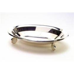 H. M. WILKENS & SÖHNE, Bremen - Schale, - Silber. Ovale Form, gestufte Wandung auf vier leicht...