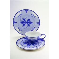 VEREINIGTE WERKSTÄTTEN F. KUNST I. HANDWERK, München - Theodor Schmuz-Baudiss - Gedeck, - Porz...