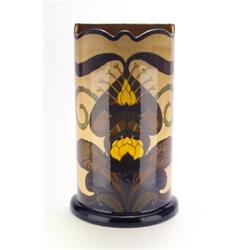 JOHANN VON SCHWARZ, Nürnberg - Joh. Christian Luber - Schirmständer Norica, - Keramik, heller...