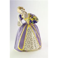 FRIEDRICH GOLDSCHEIDER, Wien - Emil und Johanna Meier - Figur, - Keramik. Heller Scherben, wei...