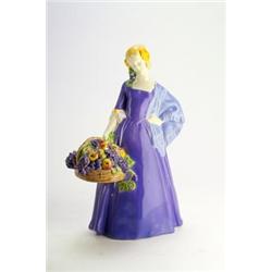 WIENER KUNSTKERAMISCHE WERKSTÄTTEN, Wien - Johanna Meier-Michel - Figur Herbst, - Keramik. Hel...