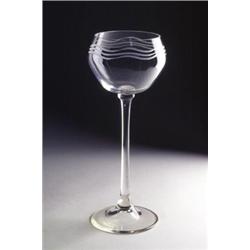 THERESIENTHALER KRISTALLWARENFABRIK, Theresienthal - Hans Christiansen - Weinglas, - farbloses...