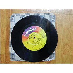 VINYL RECORD - 7" - 33 ½  - DISNEY DISCOVERY SERIES PRESENTS: THINGS THAT GO - 392 - condition fair