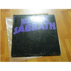 VINYL RECORD - BLACK SABATH - MASTER OF REALITY - BS 2562- condition - fair