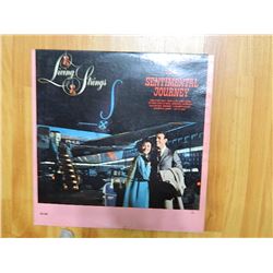 VINYL RECORD - LIVING STRINGS - ON A SENTIMENTAL JOURNEY - CAL 803 - condition fair