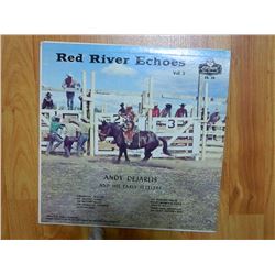 VINYL RECORD - RED RIVER ECHOES VOL 2 - ANDY DEGARIS AND HIS EARLY SETTLERS - EB 28 - condition good
